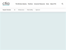 Tablet Screenshot of ctia.org