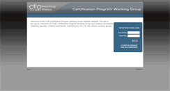 Desktop Screenshot of cpwg.ctia.org